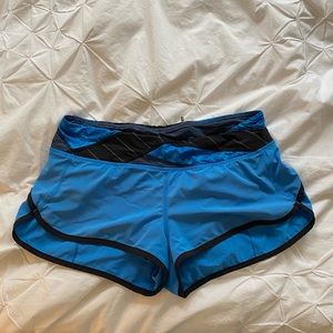 Blue/Black Lululemon shorts